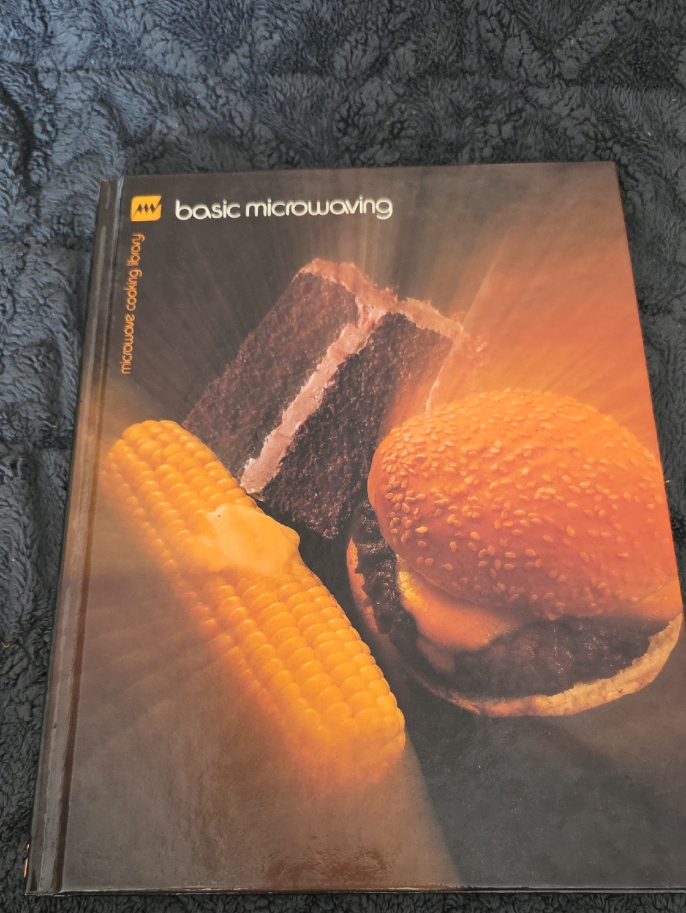 Basic Microwaving Cookbook Library — Vintage Food Photography 1978